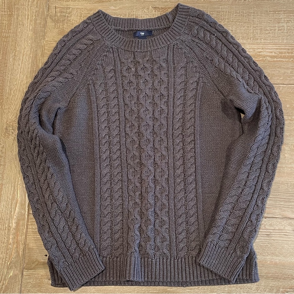 Grey Sweater. Brand Gap. Size small.